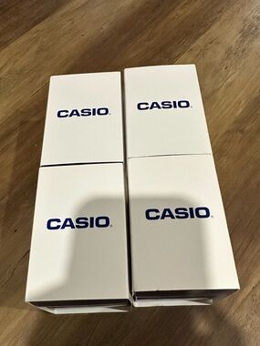 Casio’s, set of 4